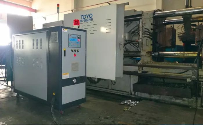 冷喂料復合擠出模溫機，電纜電線擠出模溫機